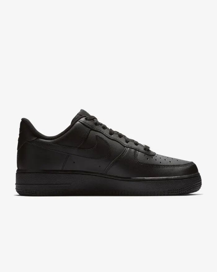 Women Nike All Shoes Air Force 1 03907 Blackblack
