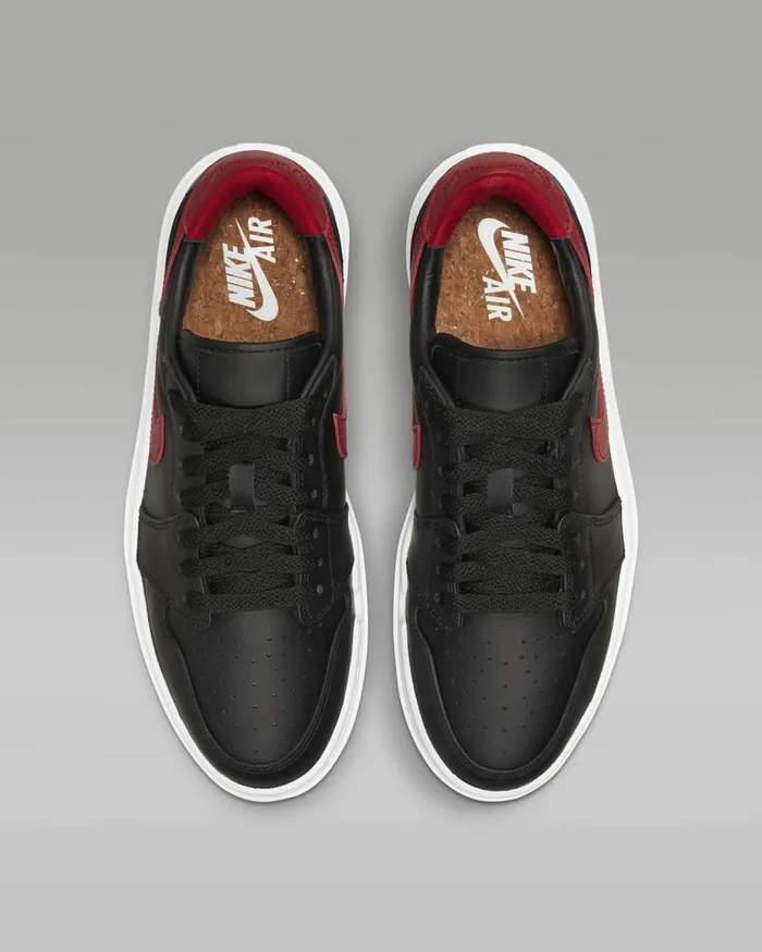 Women Nike All Shoes Air Jordan 1 Elevate Low Blackwhitegym Red