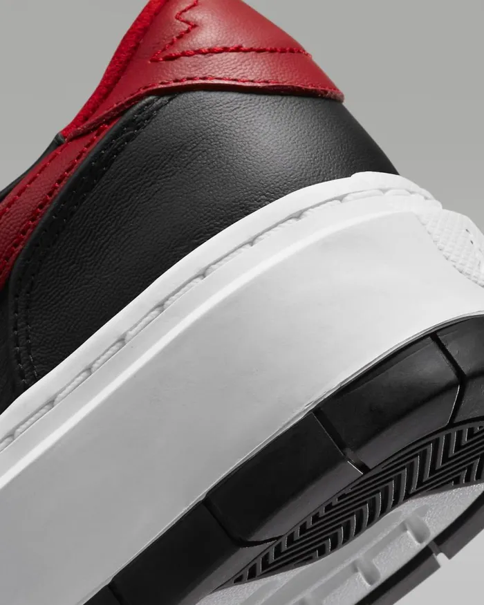 Women Nike All Shoes Air Jordan 1 Elevate Low Blackwhitegym Red