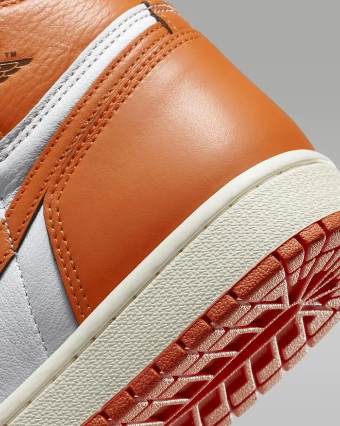 Women Nike All Shoes Air Jordan 1 Retro High OG Whitebrownsailstarfish