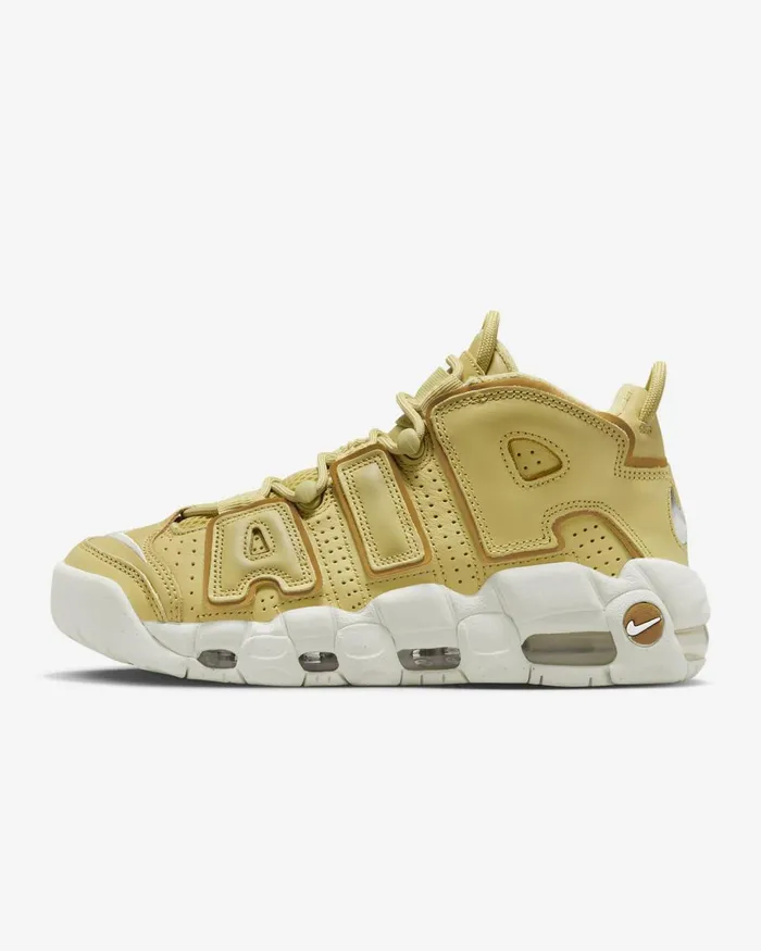 Women Nike All Shoes Air More Uptempo Buff Goldsailbronzine