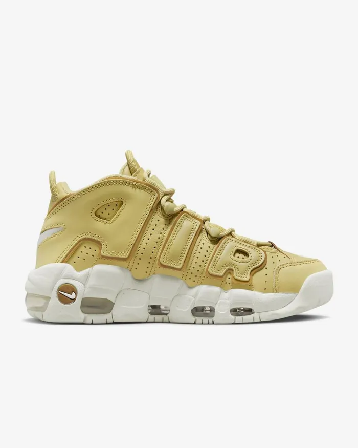 Women Nike All Shoes Air More Uptempo Buff Goldsailbronzine