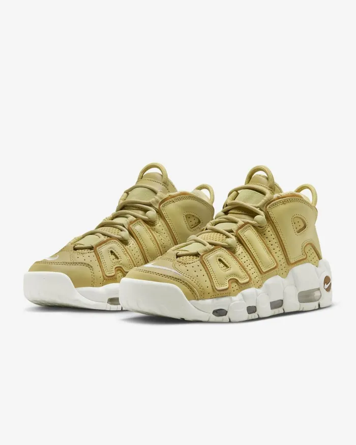 Women Nike All Shoes Air More Uptempo Buff Goldsailbronzine