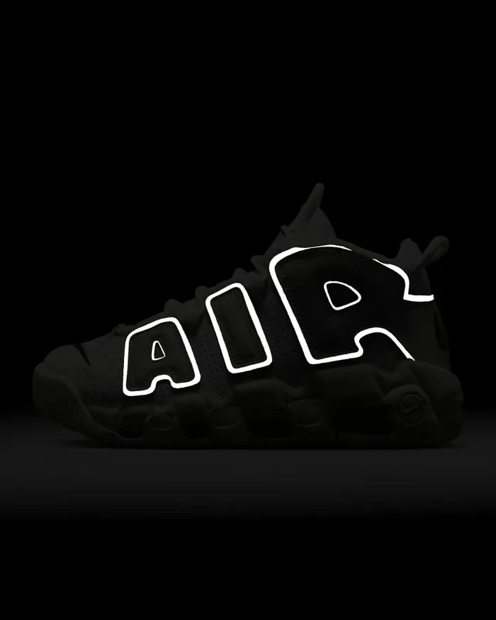 Women Nike All Shoes Air More Uptempo Whitephoton Dustmetallic Silveriron Grey