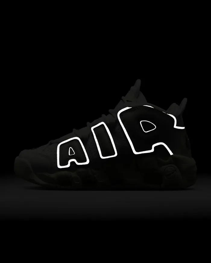 Women Nike All Shoes Air More Uptempo Whitephoton Dustmetallic Silveriron Grey