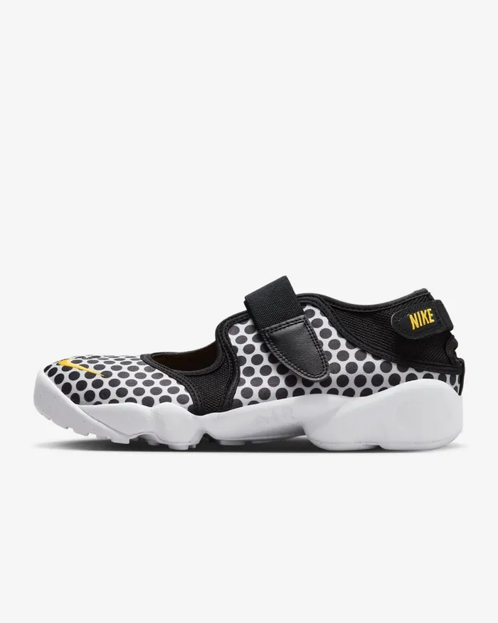 Women Nike All Shoes Air Rift Breathe Blackwhitelaser Orange