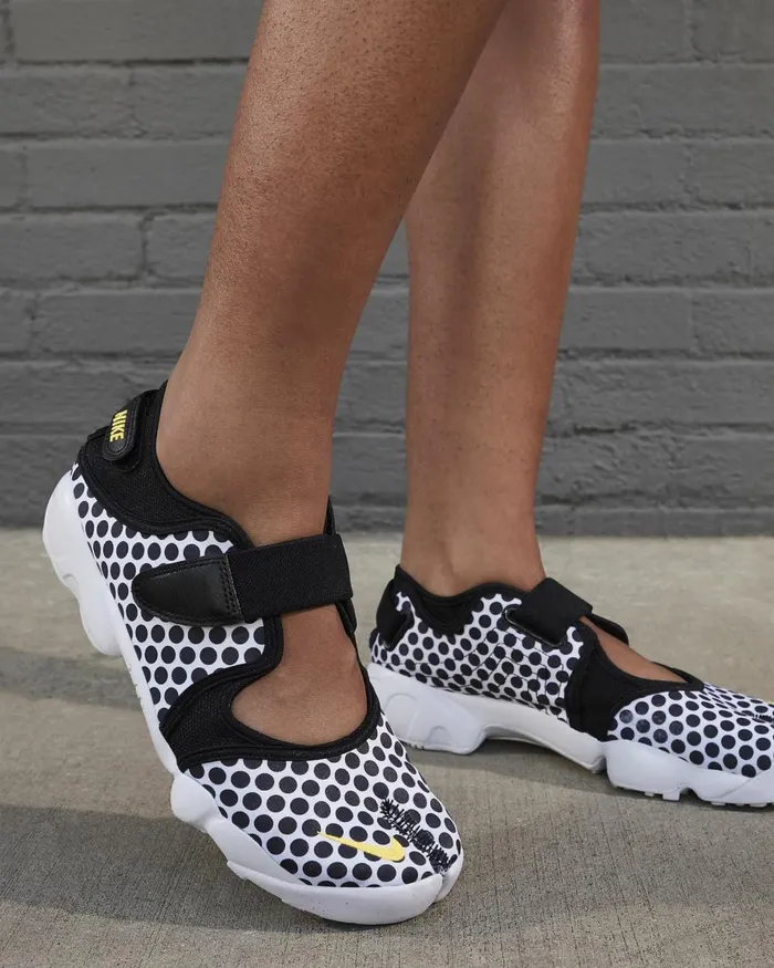 Women Nike All Shoes Air Rift Breathe Blackwhitelaser Orange