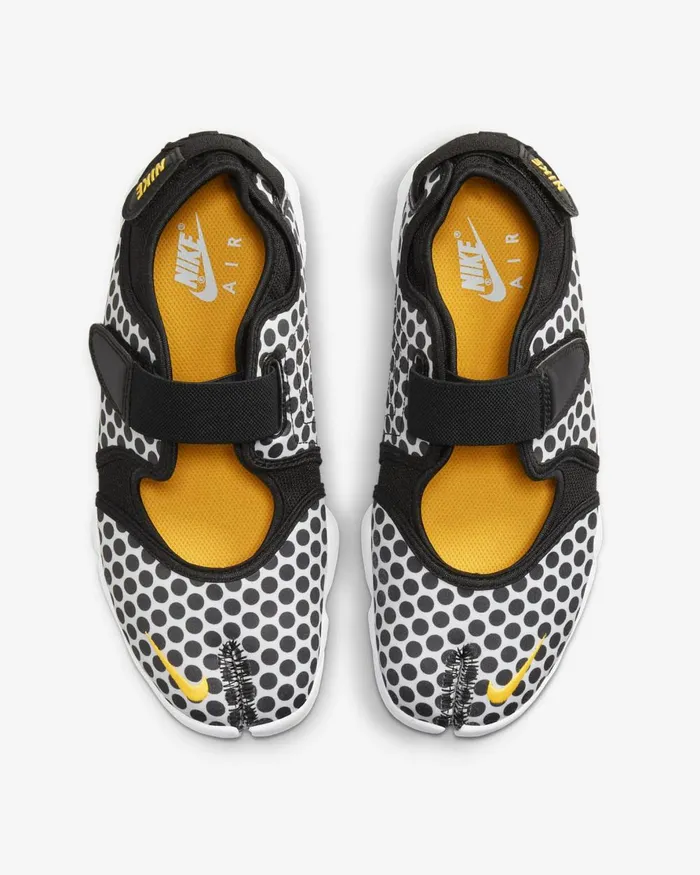 Women Nike All Shoes Air Rift Breathe Blackwhitelaser Orange