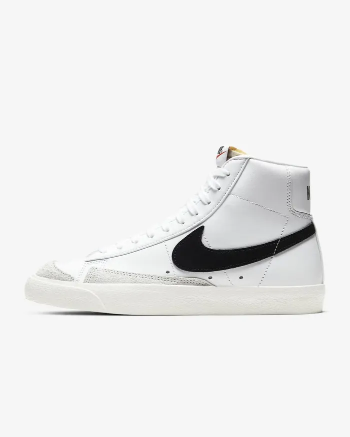 Women Nike All Shoes Blazer Mid 03977 Whitesailpeachblack