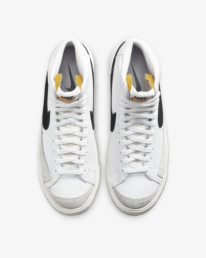 Women Nike All Shoes Blazer Mid 03977 Whitesailpeachblack