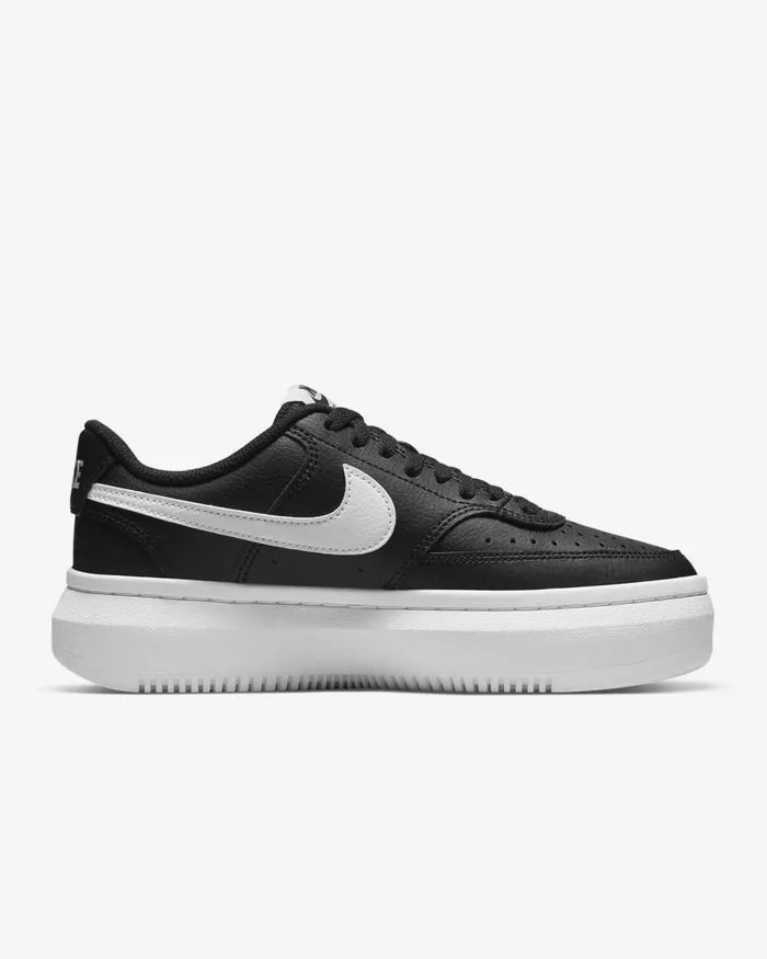 Women Nike All Shoes Court Vision Alta Blackwhite