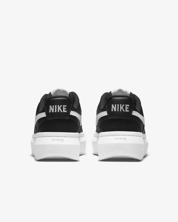 Women Nike All Shoes Court Vision Alta Blackwhite