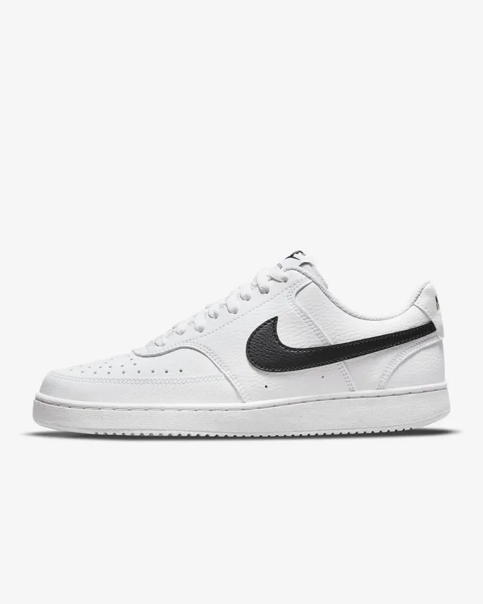 Women Nike All Shoes Court Vision Low Next Nature Whitewhiteblack