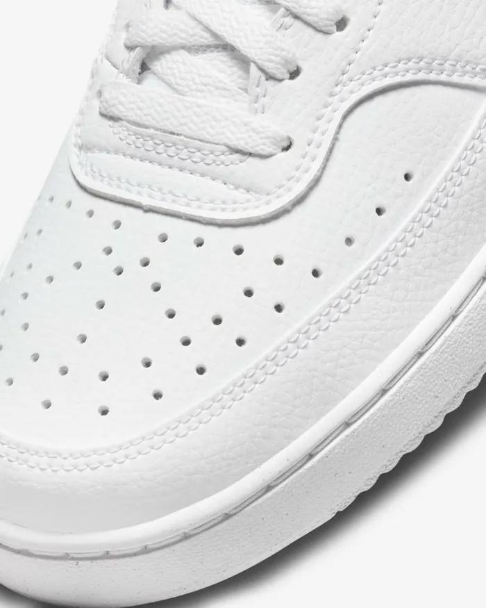 Women Nike All Shoes Court Vision Low Next Nature Whitewhiteblack
