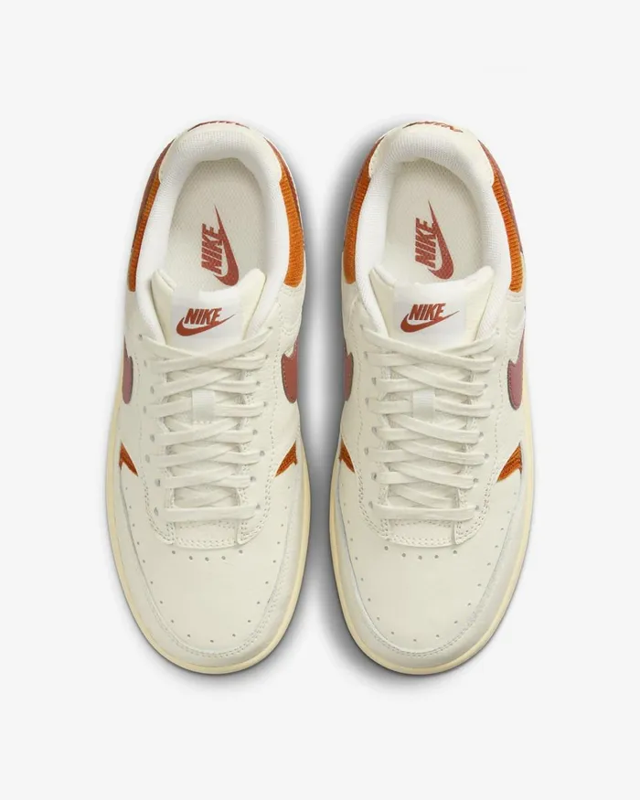 Women Nike All Shoes Gamma Force Coconut Milkcampfire Orangesailrugged Orange