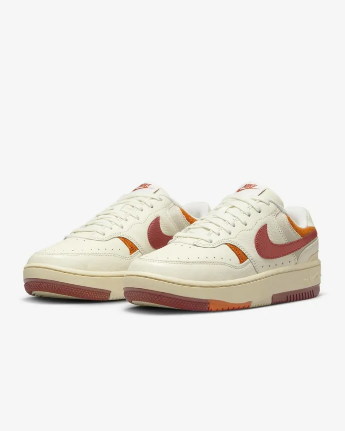 Women Nike All Shoes Gamma Force Coconut Milkcampfire Orangesailrugged Orange