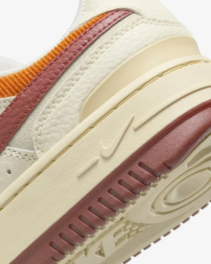 Women Nike All Shoes Gamma Force Coconut Milkcampfire Orangesailrugged Orange