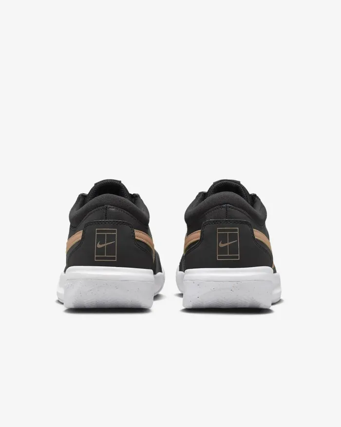 Women Nike All Shoes NikeCourt Air Zoom Lite 3 Blackwhitemetallic Red Bronze