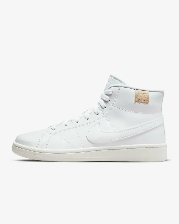 Women Nike All Shoes NikeCourt Royale 2 Mid Whitewhite