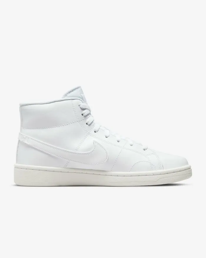 Women Nike All Shoes NikeCourt Royale 2 Mid Whitewhite