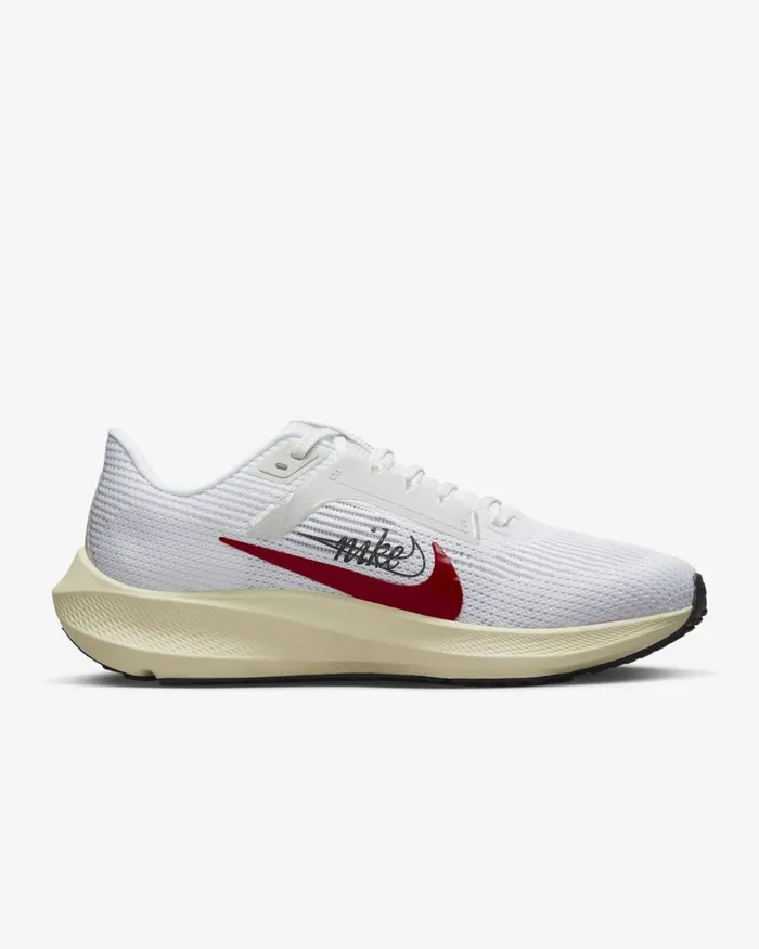 Women Nike All Shoes Pegasus 40 Premium Whitephoton Dustuniversity Redmulticolour