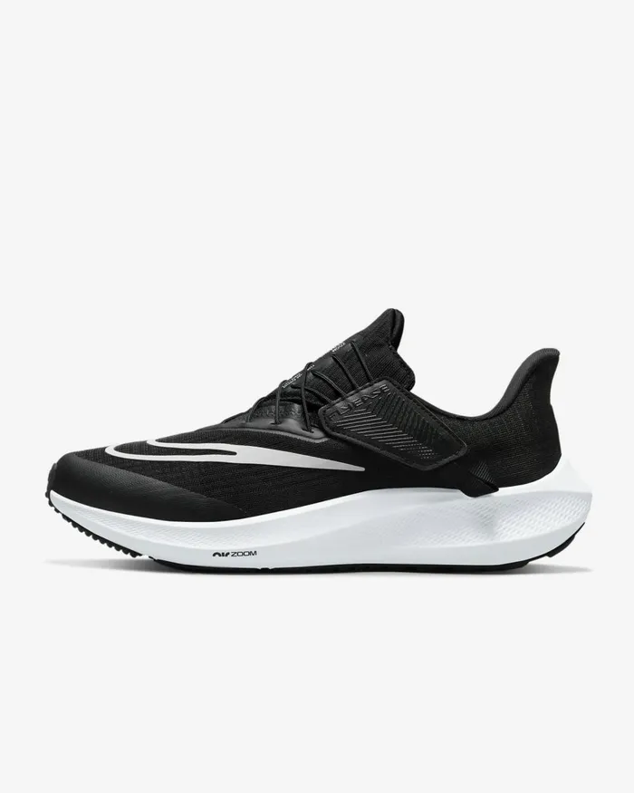 Women Nike All Shoes Pegasus FlyEase Blackdark Smoke Greywhite