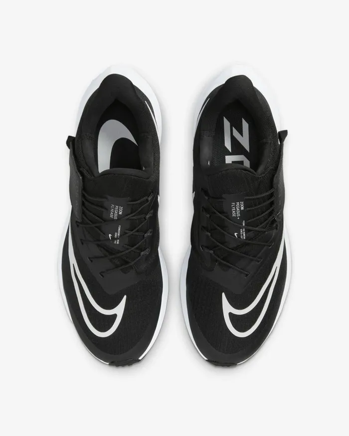 Women Nike All Shoes Pegasus FlyEase Blackdark Smoke Greywhite