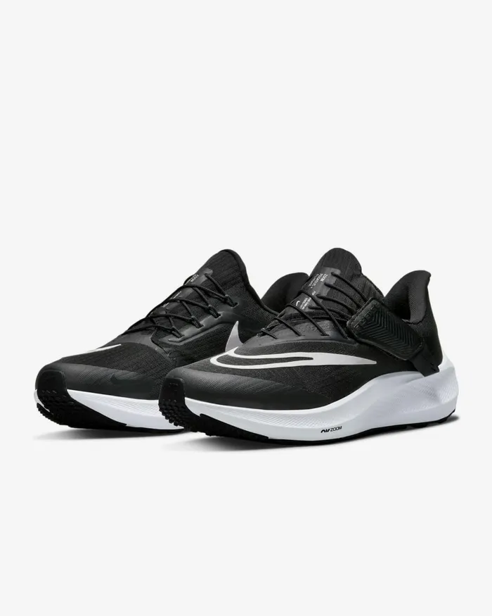 Women Nike All Shoes Pegasus FlyEase Blackdark Smoke Greywhite