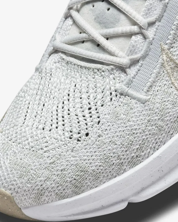 Women Nike All Shoes SuperRep Go 3 Next Nature Flyknit Premium Platinum Tintlight Silverlight Smoke Greywhite