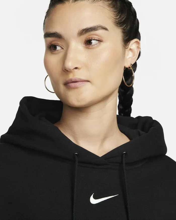 Women Nike Hoodies And Sweatshirts Sportswear Phoenix Fleece Blacksail