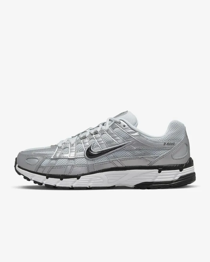 Women Nike Lifestyle P6000 Whitemetallic Silverpure Platinumblack