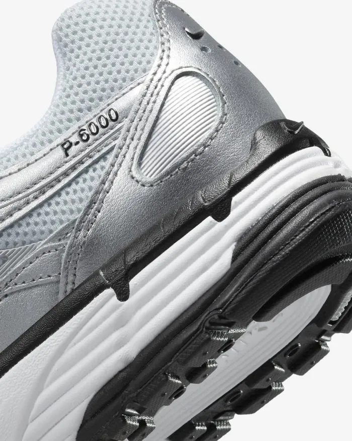 Women Nike Lifestyle P6000 Whitemetallic Silverpure Platinumblack