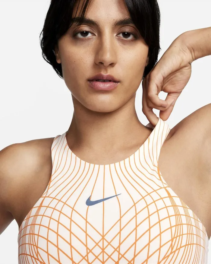 Women Nike Sports Bras Swoosh Guava Iceburgundy Crush