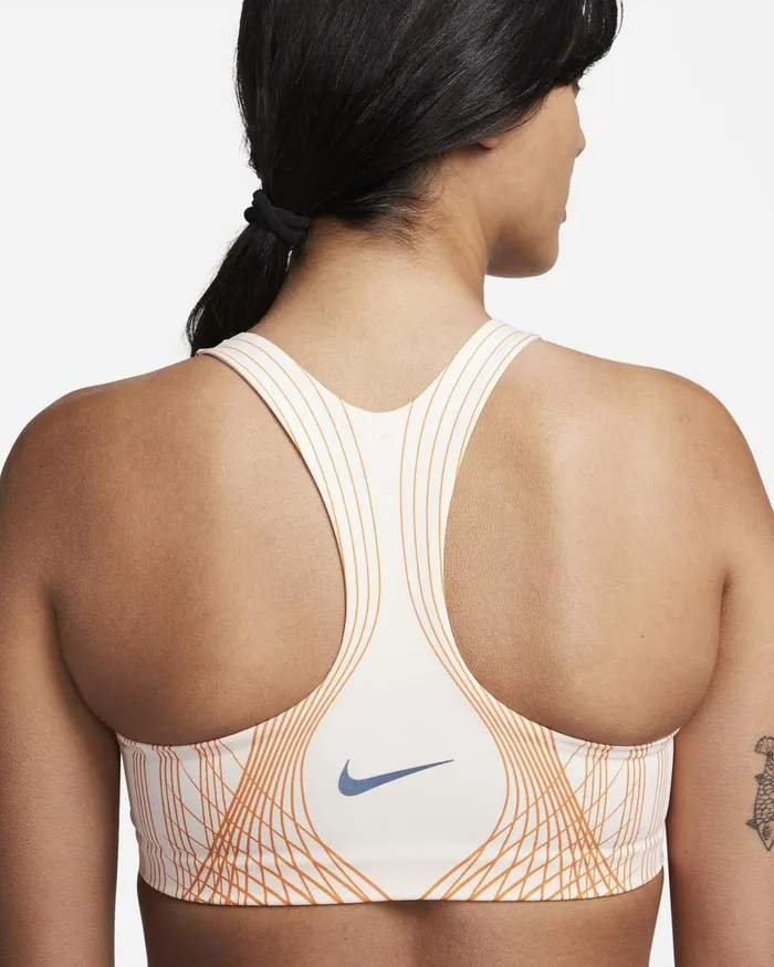 Women Nike Sports Bras Swoosh Guava Iceburgundy Crush