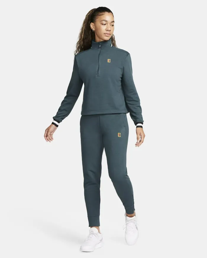 Women Nike Tennis NikeCourt DriFIT Heritage Deep Jungledeep Jungle