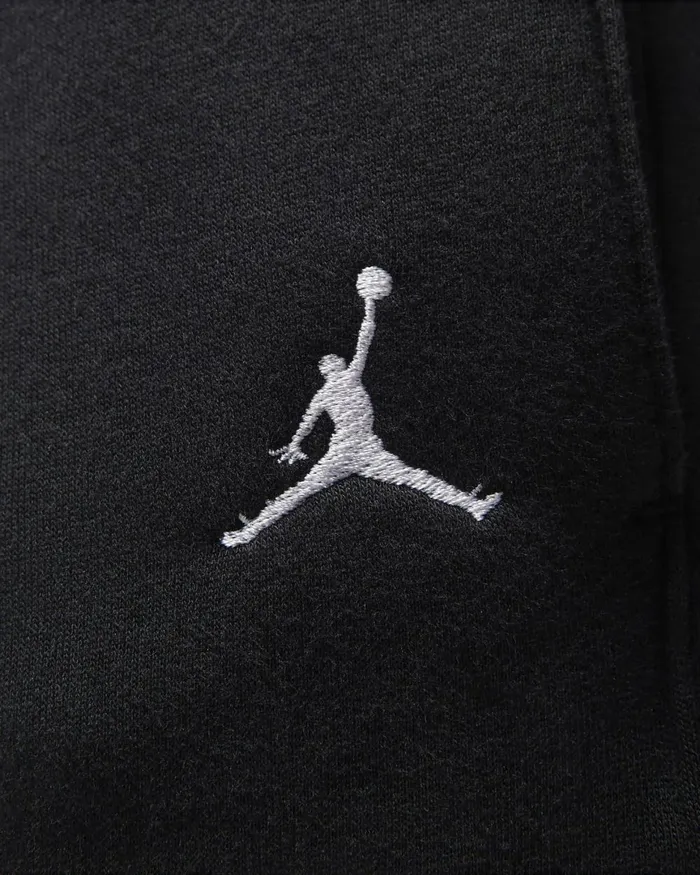 Women Nike Trousers Jordan Brooklyn Fleece Blackwhite