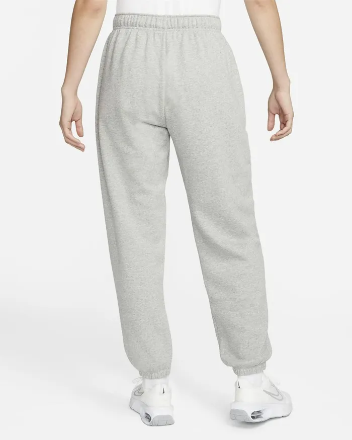 Women Nike Trousers Sportswear Club Fleece Dark Grey Heatherwhite