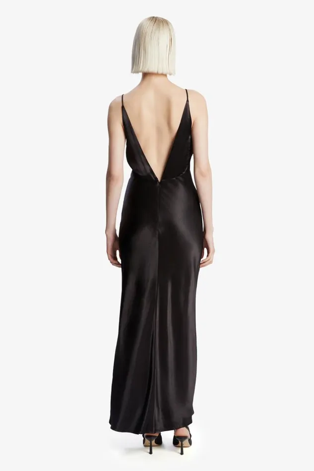 Women Occasion Dresses Bardot Capri Slip Dress In Black Black