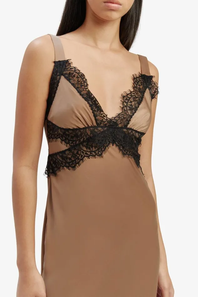 Women Occasion Dresses Bardot Delta Satin Midi Dress In Bronze Bronze Women Occasion Dresses Bardot Delta Satin Midi Dress In Bronze Bronze