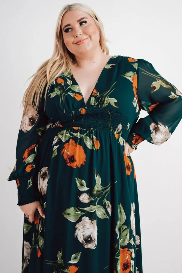 Women Olivia Maxi Dress Deep Topaz Floral Baltic Born The Guest Edit Women Olivia Maxi Dress Deep Topaz Floral Baltic Born The Guest Edit