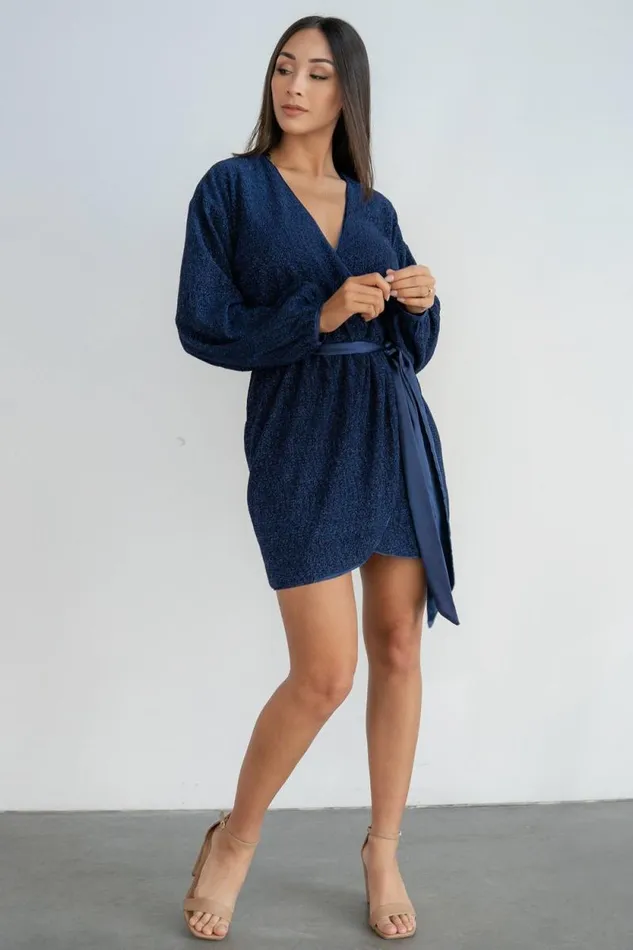Women Packard Sparkle Mini Dress Navy Baltic Born Short Dresses Women Packard Sparkle Mini Dress Navy Baltic Born Short Dresses