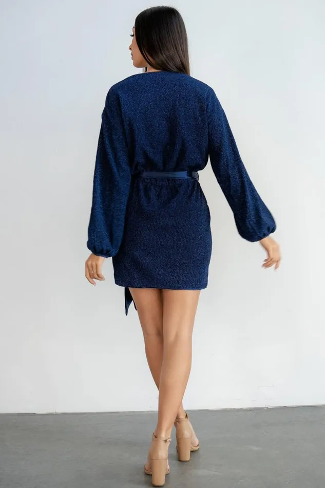 Women Packard Sparkle Mini Dress Navy Baltic Born Short Dresses Women Packard Sparkle Mini Dress Navy Baltic Born Short Dresses