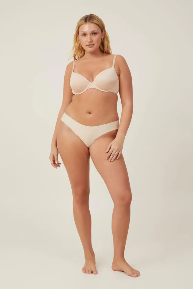 Women Panties Cotton On The Invisible Cheeky Brief r Frappe
