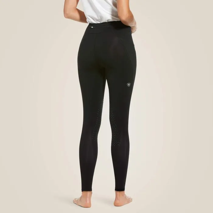 Women Pants and Shorts Ariat Prevail Insulated Knee Patch Tight Black Reflective Women Pants and Shorts Ariat Prevail Insulated Knee Patch Tight Black Reflective
