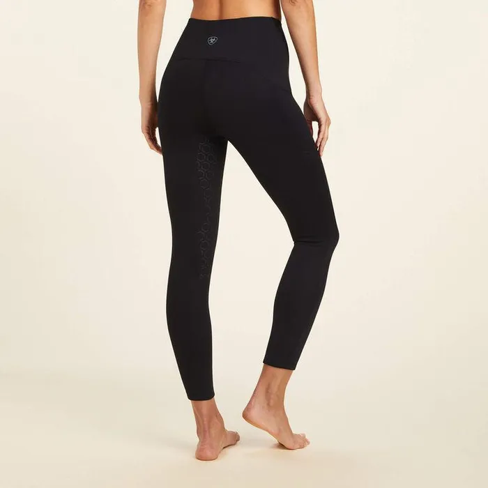 Women Pants and Shorts Ariat Venture Thermal Half Grip Tight Black Women Pants and Shorts Ariat Venture Thermal Half Grip Tight Black