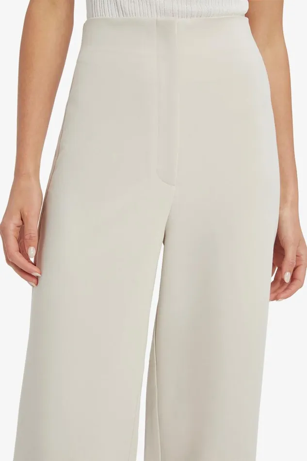 Women Pants Bardot Anna Mid Waist Tailored Pant In Orchid White Orchid White