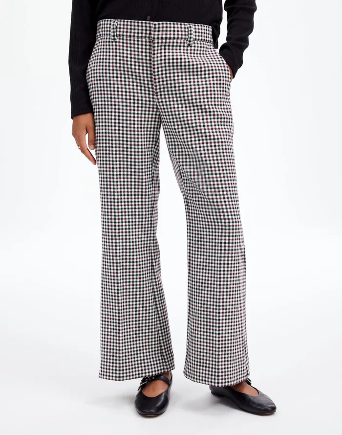 Women Pants Madewell Kick Out Crop Pants In Stretch Twill Aroma