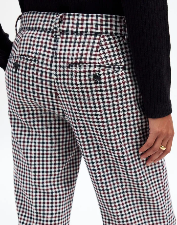 Women Pants Madewell Kick Out Crop Pants In Stretch Twill Aroma