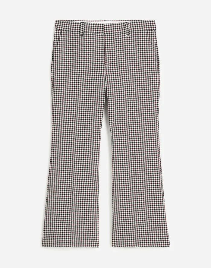 Women Pants Madewell Kick Out Crop Pants In Stretch Twill Aroma