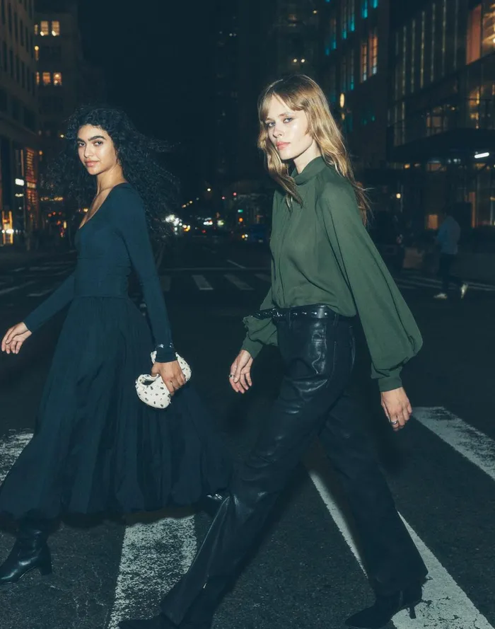 Women Pants Madewell Kick Out FullLength Pants In Leather True Black